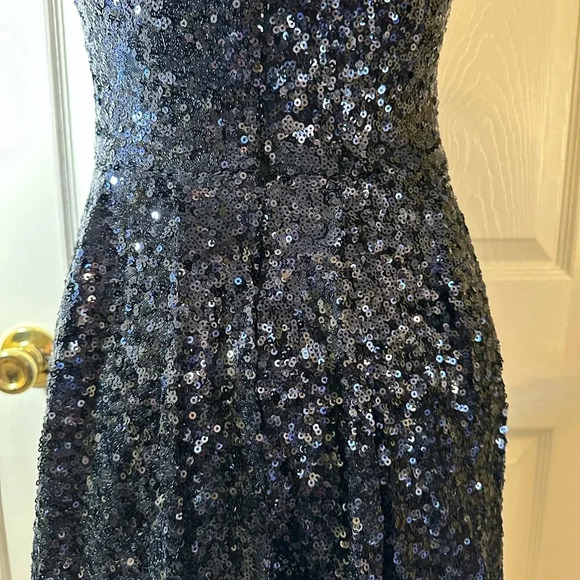 Vintage Y2K Forever 21 Blue Sequin Dress - Picture 6 of 12